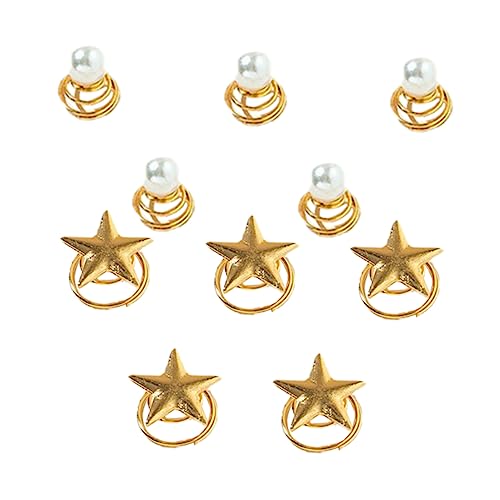 HONMEET 10 Stück Braut Haar Spiralen Haarnadel Hochzeit Spiral Haar Clips Stilvolle Haarschmuck Zubehör Für Frauen Aus Robustem Legierungsmaterial Für Hochzeiten Und Besondere Anlässe von HONMEET