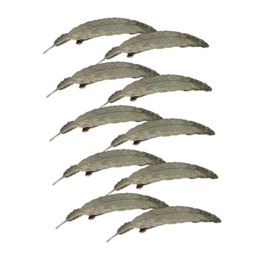 HONMEET 10stücke Kupfer Haarklammern Elegante Duckbill Clips Für Frauen Und Mädchen Stilvolle Haarspangen Für Verschiedene Frisuren Handgefertigte Barrettes Kupfer von HONMEET