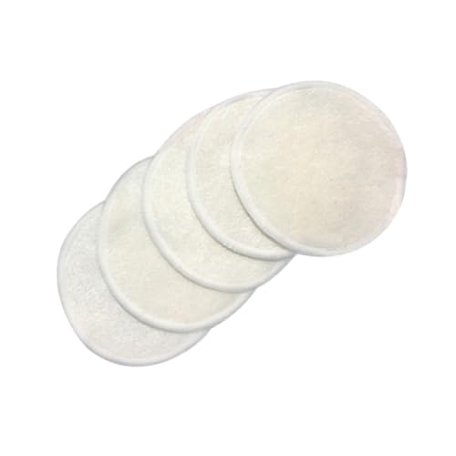 HONMEET 10stücke Bambusfasern Make-up Entferner Pad Wiederverwendbare Gesichtswaschpads Für Augen Make-up Entferner Mascara Lippenstift Reinigung von HONMEET