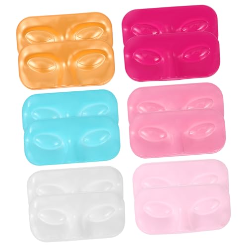 HONMEET 12 Stück PVC-wimperntabletts Wiederverwendbare Spezielle Wimpernhalter Organizer Für Künstliche Wimpern Aufbewahrungsbox Für Falsche Wimpern von HONMEET