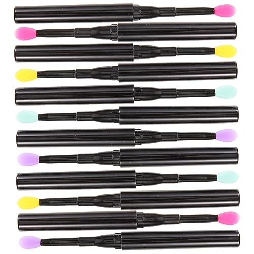 HONMEET 12stücke Teiliges Aus Hautfreundlichem Silikon Für Lippenstift Lipgloss Und Lidschatten Praktische Applikatoren Mit Deckel Für Gleichmäßige Anwendung Für Täglichen Und von HONMEET