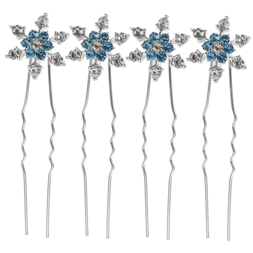 HONMEET 12stücke Schneeflocken Haarspange Im Design Haarnadeln Als Haarschmuck Modische Kopfbedeckungen Für Frauen Und Mädchen Stilvolle Accessoires Für Hochzeit Und Party von HONMEET