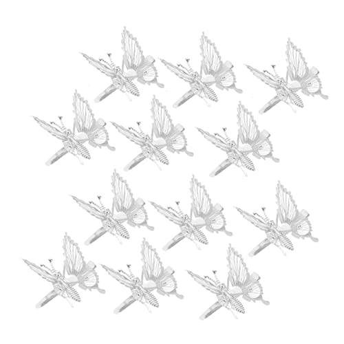 HONMEET 12stücke Metallische Hollow Butterflies Haarklammern Für Damen Leichte Und Langlebige Haarspangen Für Partys Und Besondere Anlässe von HONMEET