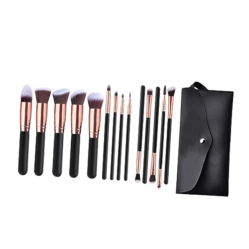 HONMEET 14stücke Pinselset Für Lidschatten Und Gesichtspuder Make-up Kosmetischen Werkzeugen Für Augen-make-up Und Vielseitige Anwendung von HONMEET