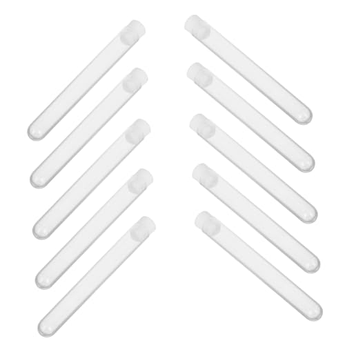 HONMEET 15 Stück Wimpern Bürstenbehälter Teiliges Transparente Kunststoff Röhrchen für Mascara Wimpernbürsten Leere Kosmetik Behälter Hygienische Aufbewahrung von Make Up Pinseln Einfach von HONMEET