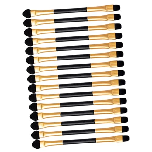 HONMEET 15stücke Doppelseitige Lidschatten Applikatoren Aus Hochwertigen Materialien Für Augen Make-up Einfach Zu Tragen Verstauen Für Tägliche Und Professionelle Nutzung von HONMEET
