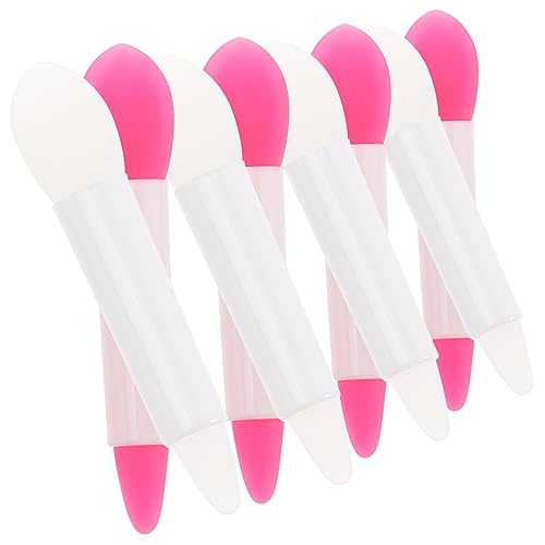 HONMEET 16stücke Teiliges Silikon Make-up Pinselset Mit Lippen Und Augenapplikatoren Für Gleichmäßige Farbanwendung Für Lippenstift Und Lidschatten Tragbar Und Vielseitig Für von HONMEET