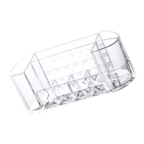 HONMEET Kosmetik-organizer Mit Mehreren Gittern Durchsichtiger Desktop-halter Make-up-halter Für Make-up-tools Regal Zum Sortieren Und Aufbewahren Transparent von HONMEET
