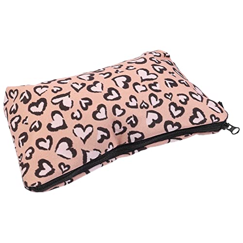 HONMEET Kosmetiktasche mit Leopardenmuster und Reißverschluss Mini-Reisetasche multifunktionale Make-up-Tasche für Damen HONMEET Kosmetiktasche mit Leopardenmuster und Reißverschluss Mini-Reisetasche multifunktionale Make-up-Tasche für Damen von HONMEET