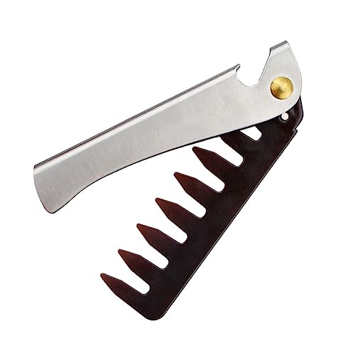 HONMEET Faltbarer Taschenkamm für Männer Stylingbürsten-Set Haarkamm Massage für Männer Friseurzubehör von HONMEET