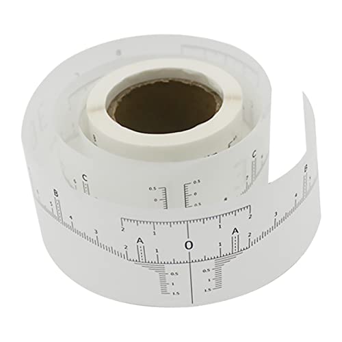 HONMEET Augenbrauen- - -aufkleber Einweg-augenbrauen-messaufkleber Weiß Standardmaßstab Transparentes Material Einfach Zu Gestalten Schminken von HONMEET