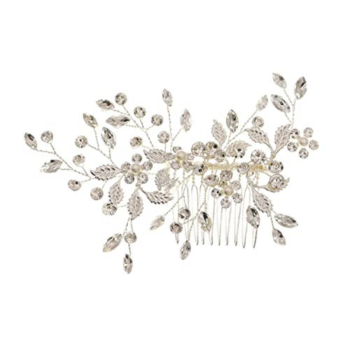 HONMEET Blumen-haarkamm Für Braut Hochzeits-kopfschmuck Modische Kopfbedeckung Fotografie-requisiten Haar-accessoires von HONMEET