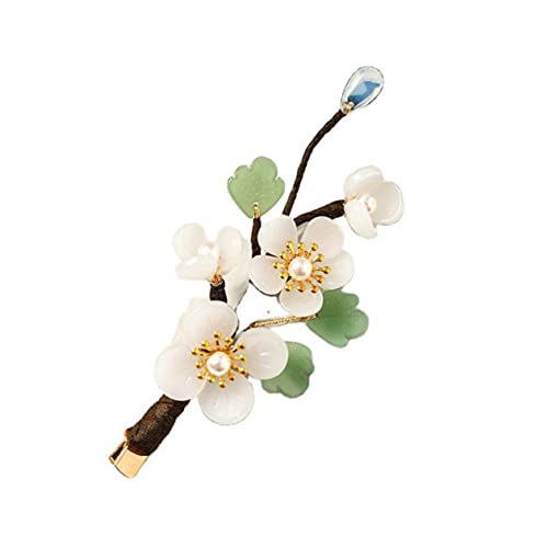 HONMEET Chinesische Haarspange Im Chinesischen Stil Kopfbedeckung Für Frauen Haarnadel Für Hochzeit Und Brautschmuck Langlebig Und Einfach Anzuwendendes Haarzubehör von HONMEET