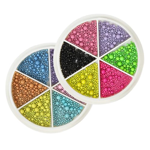 HONMEET Nagelanhänger Mit Perlen Für Nailart Kleine Nailart-perlen Als Nageldekore Manikürezubehör Für Frauen Nailart-zubehör Für Natürliche Und Künstliche Nägel von HONMEET