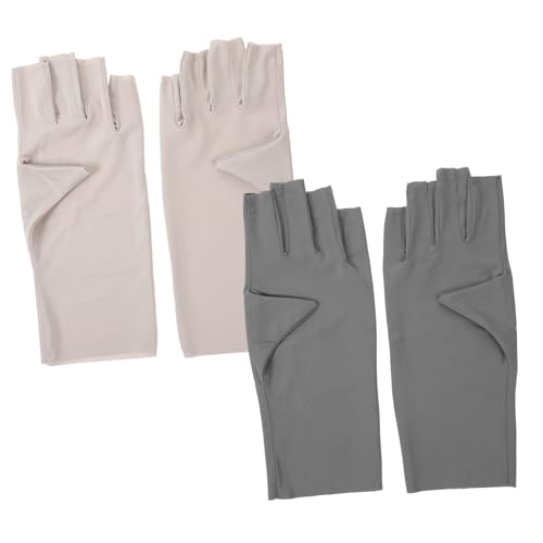 HONMEET 2paare Uv-handschuhe Für Gel-nägel Maniküre Schutz Vor Für Damen Nailart Bedarf von HONMEET