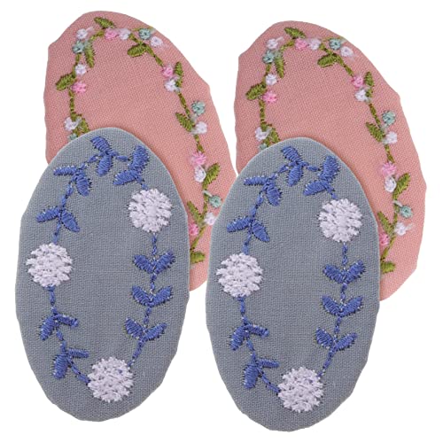 HONMEET Retro Haarnadel Haarspangen Mit Stoffblumen Haarklammer Für Frauen Mädchen Kinder Aufsteckbar Metall Schlicht Modern Passend Zum Alltag von HONMEET