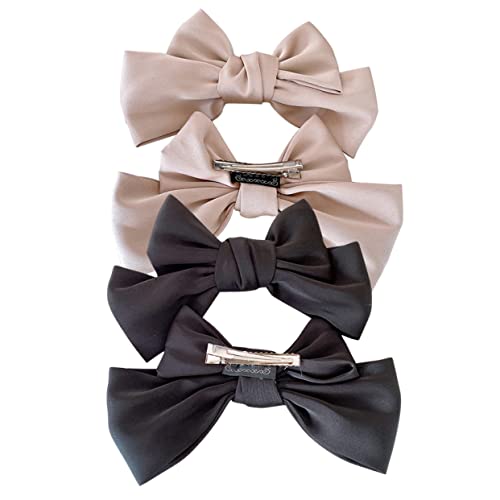 HONMEET 2paare Bogen-haarspangen Mädchen Und Frauen Und Haarschmuck Für Hochzeiten Partys Und Alltag Leicht Und Langlebig Stilvolle Schleifen-haarclips von HONMEET