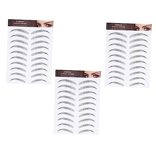 HONMEET 2 Sets Aufkleber-set Für Falsche Augenbrauen Sofortige Natürliche Augenbrauen Haarähnliche Augenbrauenaufkleber Erforderliche Fähigkeiten Wiederverwendbar 3 Blätter * 2 HONMEET 2 Sets Aufkleber-set Für Falsche Augenbrauen Sofortige Natürliche Augenbrauen Haarähnliche Augenbrauenaufkleber Erforderliche Fähigkeiten Wiederverwendbar 3 Blätter * 2 von HONMEET