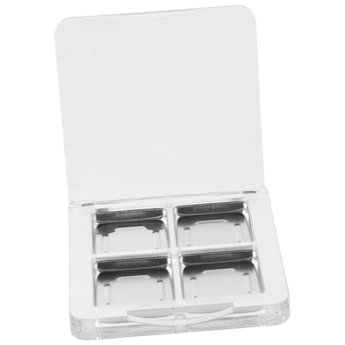 HONMEET 2stücke Transparentes Make-up-palette Mit Fächern Für Lidschatten Und Lippenstift Leere Kosmetikdose Individuellen Gestaltung Für Ordnung Schminktisch von HONMEET