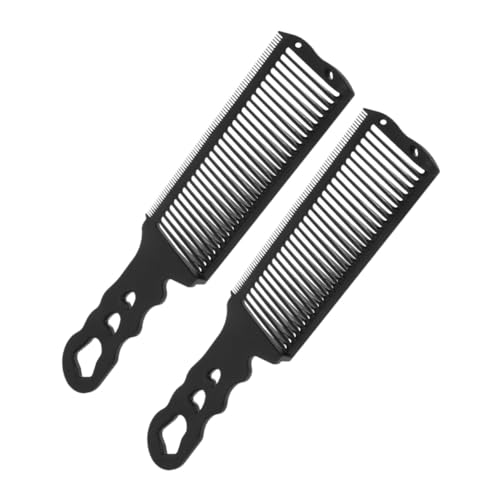 HONMEET 2 Stück Professioneller Haarschneidekamm mit Ergonomischem Griff Präziser Positionierung und Nahtlosem Schnitt für Männer und Damen Haargestaltung von HONMEET