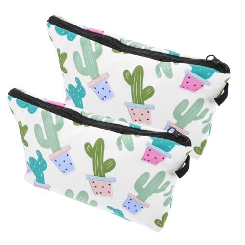 HONMEET 2stücke Kosmetiktasche Reise Tragbar Make-up-Tasche Für Damen Outdoor-Kosmetiktasche Mit Organizer Waschutensilien-aufbewahrung Leicht Und Kompakt Für Urlaub Und Camping von HONMEET