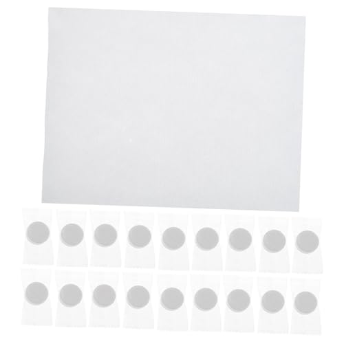 HONMEET 20 Stück Komprimiertes Gesichtstuch Komprimierte Baumwolle Münzhandpapier Komprimierte Campinghandtücher Komprimiertes Handtuch Heimhandtücher Campingtücher Weißer von HONMEET