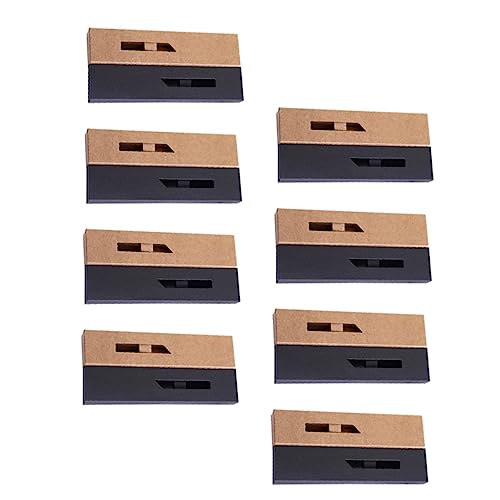 HONMEET 20 Stück Teiliges Papier Stiftebox Rechteckig Tragbar Einfache Aufbewahrung Stilvolle Geschenkverpackung Strapazierfähiges Material Geeignet für Einzelstifte und Schreibwaren von HONMEET