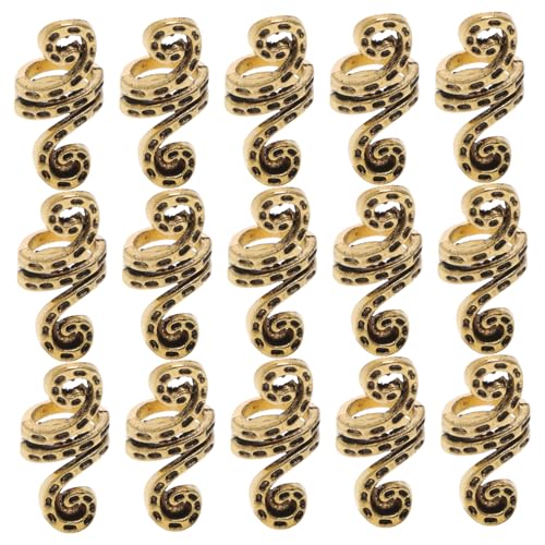 HONMEET 20stücke Haarschmuck Für Zöpfe Und Dreadlocks Verstellbare Dreadlock-manschetten Aus Zubehör Für Hochzeiten Partys Und Fotoshootings von HONMEET