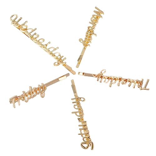 HONMEET 21stücke Teiliges Buchstaben-haarclips Aus Legierung Elegante Haarspangen Für Damen Und Mädchen Vielseitig Und Stylisch Für Jeden Anlass von HONMEET