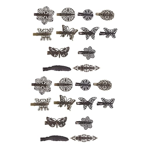 HONMEET Stk Mädchen Haare Mädchen Haarspange Vintage Blatt Haarspange Haarspangen Für Mädchen Französische Haarnadel Vintage Haarspange Vintage Krokodilklemme Frauen Haarnadeln von HONMEET