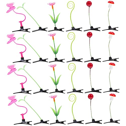 HONMEET Stück Pflanzen-haarschmuck Mädchen-haarspangen für Teenager Haar-accessoires für Mädchen Kawaii-haarnadeln Stilvoll und Robust von HONMEET