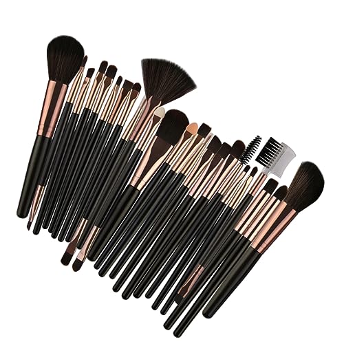 HONMEET 25stücke Nylon Make-up Pinsel Frauen Kosmetische Werkzeuge Mädchen Make-up-tool von HONMEET