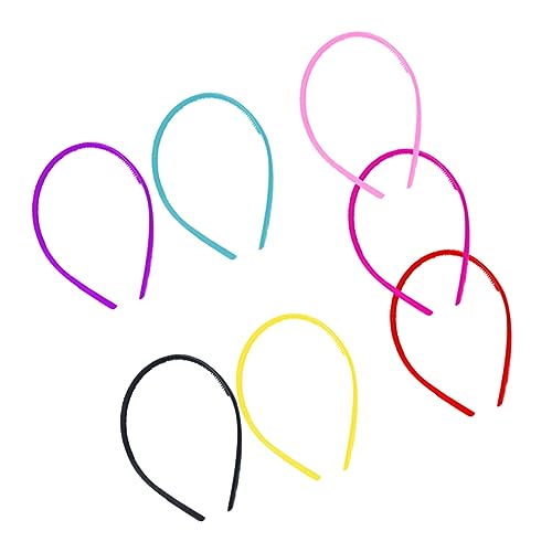 HONMEET 25stücke Haarband Aus Kunststoff in Bonbonfarbe Einfacher Kopfschmuck Gezahntes Haarzubehör Für Frauen Für Alltag Party Und Kostüme von HONMEET
