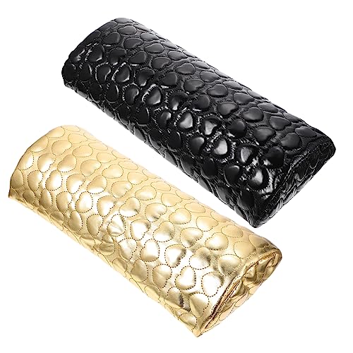 HONMEET Love Heart Maniküre Handauflage Kissen 2 Stück Pu Leder Handgelenkstützkissen Für Nail Art Damen HONMEET Love Heart Maniküre Handauflage Kissen 2 Stück Pu Leder Handgelenkstützkissen Für Nail Art Damen von HONMEET