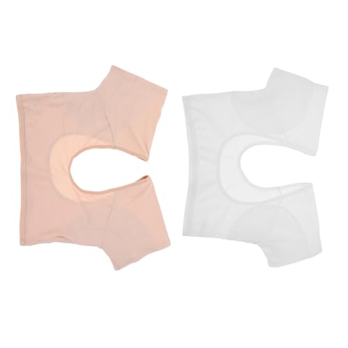 HONMEET 2St Schweißpads unter den Achseln Achselschweißweste für Damen Kleiderschutzschild schweißfänger underarm sweat pad laufweste wiederverwendbare Schweißweste bequeme Achselweste von HONMEET
