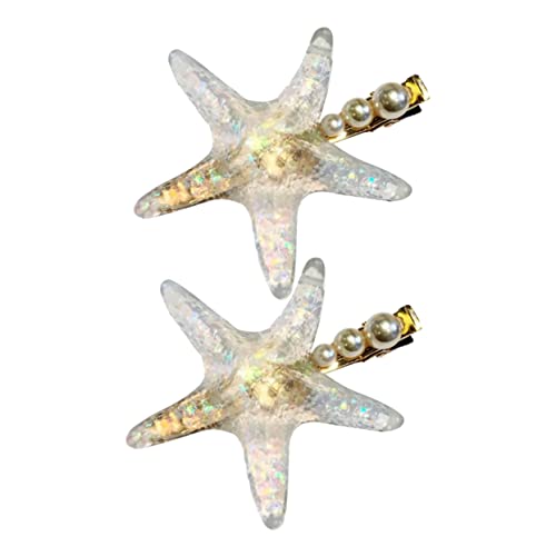 HONMEET 2 Stück Elegante Haarspangen Mit Sternmotiv Für Mädchen Elegante Haaraccessoires von HONMEET