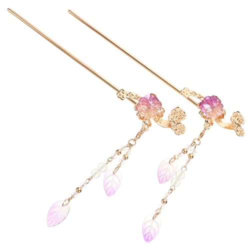 HONMEET 2stücke Haarstäbchen Aus Legierung Im Chinesischen Stil Haarnadeln Für Frauen Haarschmuck Für Party Feier Cosplay von HONMEET