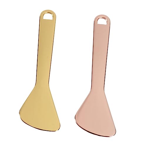 HONMEET 2stücke Augencreme Löffel Goldene Und Roségoldene Massage-sticks Für Augenpflege Langlebig Ergonomisch Zur Reduzierung Von Augenmüdigkeit Und Hautproblemen von HONMEET