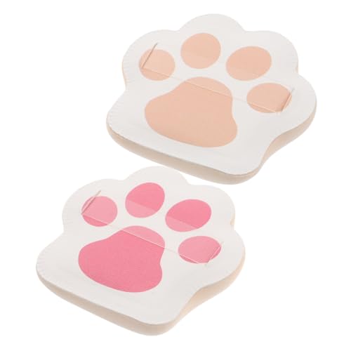 HONMEET 2stücke Kosmetik Puderquaste Makeup Kissen Gesichtsquaste Pad Für Make-up Kissen Foundation Puff Make-up Schwamm Zum Verblenden Puff Für Gesichtsquaste von HONMEET