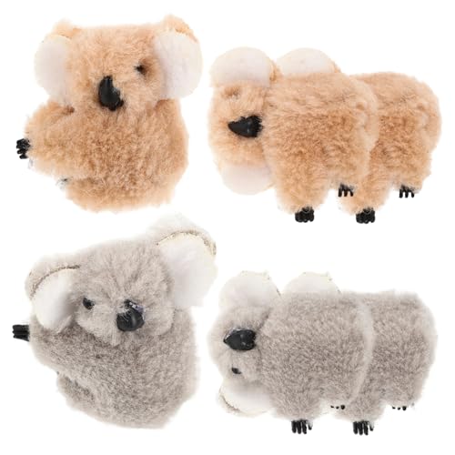 HONMEET 12stücke Teiliges Cartoon Haarspangen Aus Plüsch Niedliche Koala Clips Für Mädchen Leicht Und Stabil Haarschmuck Accessoires Für Alltag Und Besondere Anlässe von HONMEET