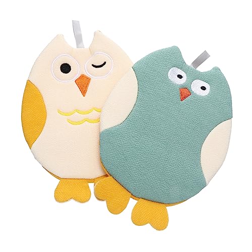 HONMEET Cartoon-badehandschuhe Badetuch-set Für Jungen Und Mädchen Duschschrubber von HONMEET