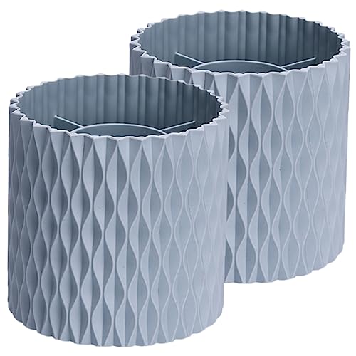 HONMEET 2stücke Rotierender Makeup Pinsel Organizer Drehbarer Kosmetik Behälter Für Schreibtisch Und Reise Für Lippenstifte Augenbrauenstifte Und Pinselaufbewahrung von HONMEET