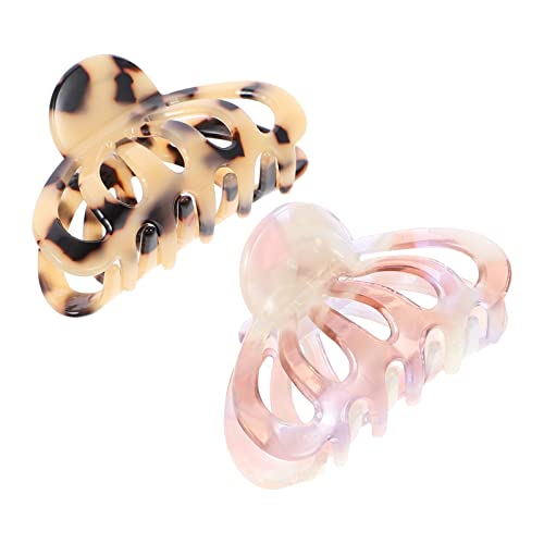 HONMEET 2stücke Haarklammern Einfache Haarspangen Für Damen Rutschfeste Haarzangen Boho-design Für Hochsteckfrisuren Und Tägliches Tragen Aus Robustem Material Für Verschiedene von HONMEET