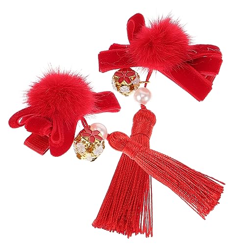 HONMEET 2stücke Haarspangen Mit Schleife Quaste Und Haarnadel Vintage-haarschmuck Für Frauen Und Mädchen Für Hochzeiten Geburtstage Und Alltag von HONMEET