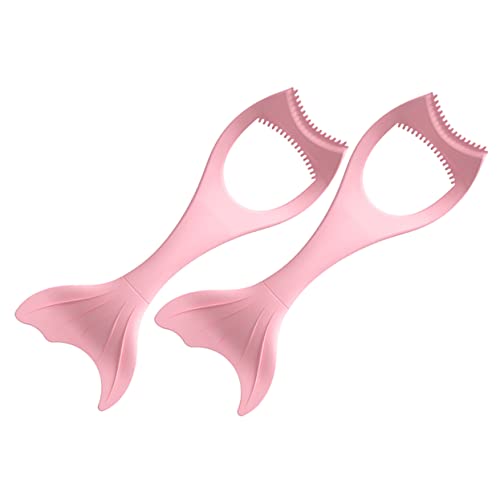 HONMEET Make-up 2-teiliges Kompaktes Eyeliner-schablonen-set Augen-make-up-tool Silikonmaterial Leicht Zu Reinigen von HONMEET