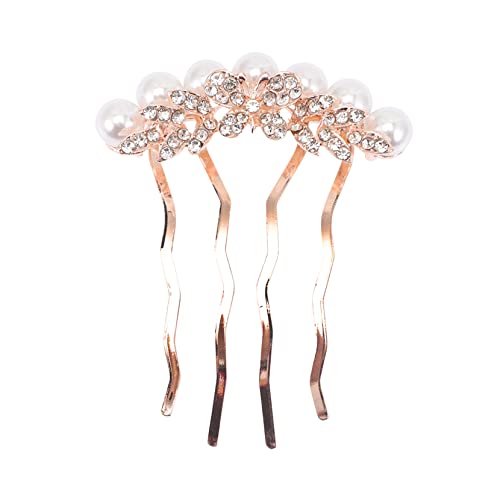 HONMEET 2stücke Vintage Haarkämme Mit Perlen Und Strass Für Frauen Elegante Hochzeits-haarschmuck Für Besondere Anlässe Für Braut Brautjungfern Und Feierlichkeiten von HONMEET