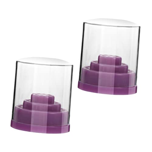 HONMEET Nailart Bohrer Schleifbox - Bohrerhalter - Bohrerständer - Desktop Bohrer Organizer - Bohrerzubehör von HONMEET