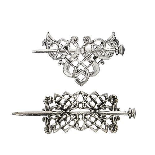 HONMEET 2stücke Knoten Haarspange Und Haarnadel Schiebe Haarspange Aus Legierung Für Verschiedene Anlässe Passt Zu Outfits Für Mädchen Frauen Junge Mädchen von HONMEET