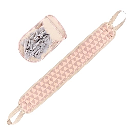 HONMEET 2stücke Peelinghandschuhe Baumwollmaterial Für Körperpeeling Badeschrubber-handschuh Mit Hängeseil Badegurt-handtuch Für Tägliche Hautreinigung Und Massage von HONMEET