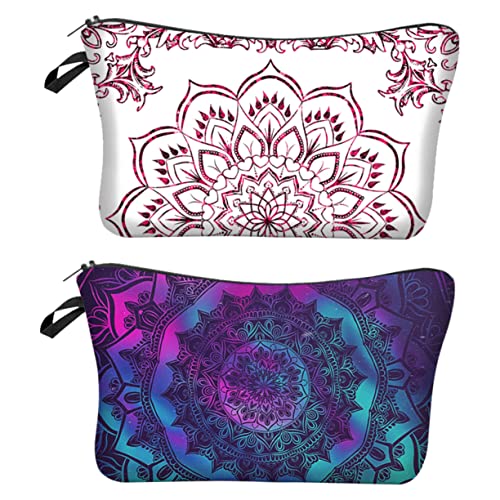 HONMEET 2stücke wasserdichte Kosmetische Aufbewahrungstaschen Für Damen Praktische Und Tragbare Waschtaschen Mit Reißverschluss Für Make-up Und Toilettenartikel Für Reisen Und HONMEET 2stücke wasserdichte Kosmetische Aufbewahrungstaschen Für Damen Praktische Und Tragbare Waschtaschen Mit Reißverschluss Für Make-up Und Toilettenartikel Für Reisen Und von HONMEET